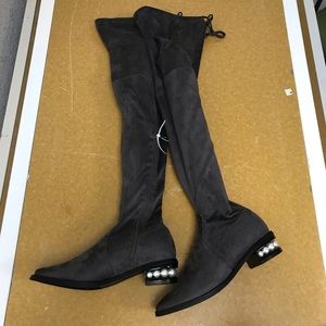 NWOB Catherine Malandrino Perse Over the Knee Boot
